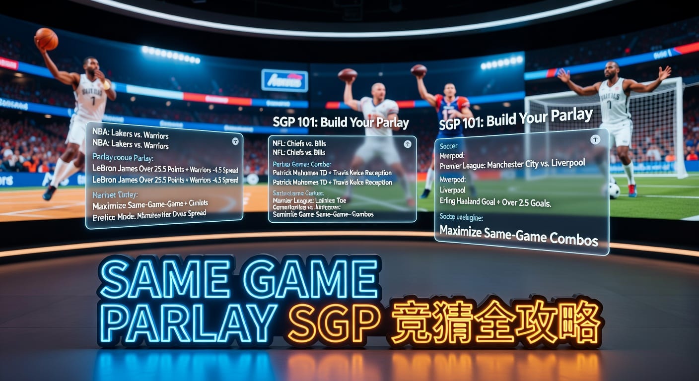 江南体育：Same Game Parlay (SGP) 玩法解析与投注技巧