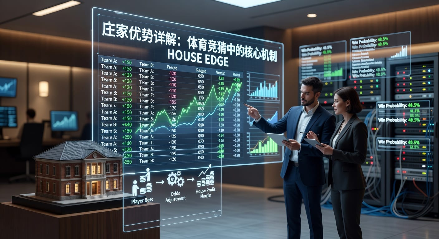 庄家优势 House Edge：资深分析师揭秘体育博彩盈利奥秘 | TopBall体育
