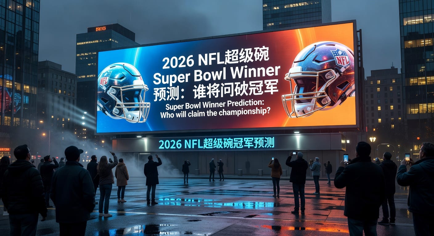 2026 NFL超级碗冠军预测：VIP体育平台热门球队分析